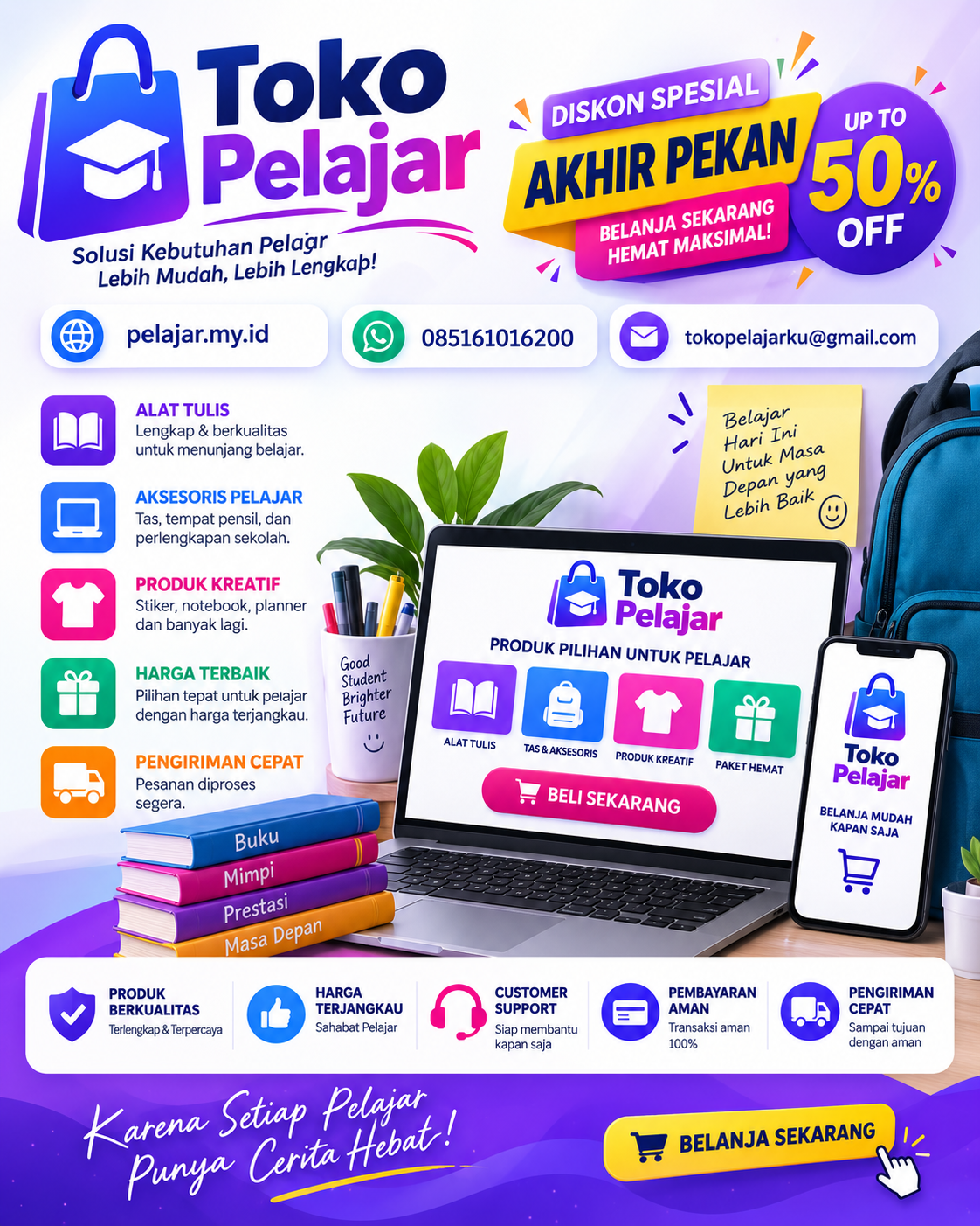 Diskon Spesial Akhir Pekan